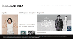 Desktop Screenshot of enricolabriola.com